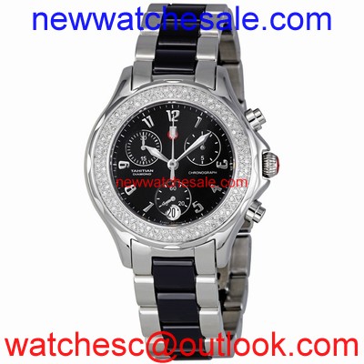 Michele MWW12C000003 Black Enamel
