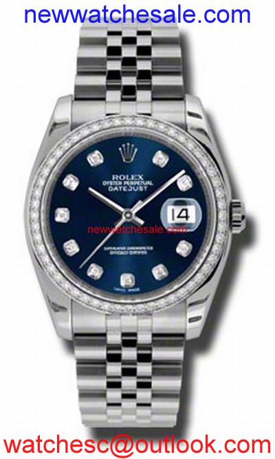 Rolex Datejust 116244BLDJ Ladies