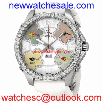Jacob & Co. Five Time Zone JCATH7 Unisex