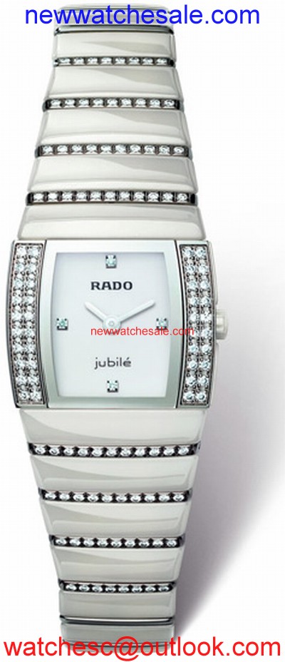 Rado DO-R13633709 White With 4 Diamonds