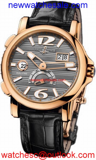 Ulysse Nardin GMT Dual Time 246-55-69 18kt Rose Gold
