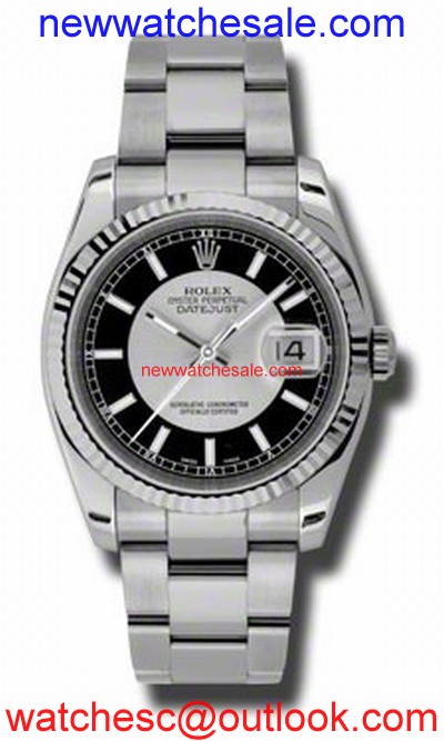 Rolex Datejust 116234SBKSO Stainless Steel