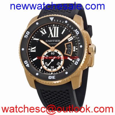 Cartier Calibre de Cartier W7100052 18Kt Rose Gold