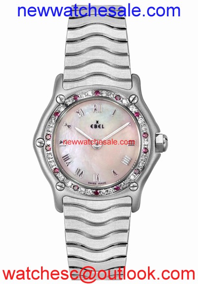 Ebel 9157116-922028P Stainless Steel with Diamonds