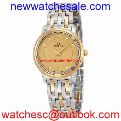 Omega DeVille 424.20.27.60.58.001 Champagne