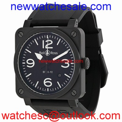 Bell and Ross Aviation BR0392-BL-CE Automatic