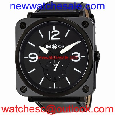 Bell and Ross Aviation BRS-BLK-BKPAT Swiss Made