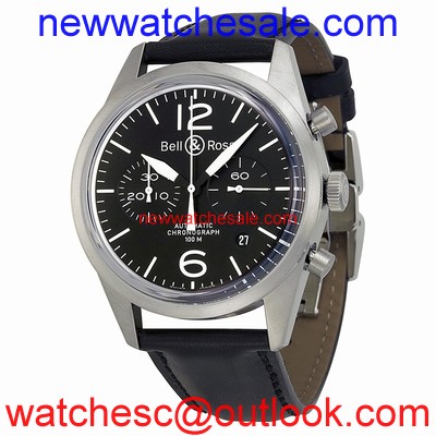 Bell and Ross Vintage BRV126-BL-ST/SCA