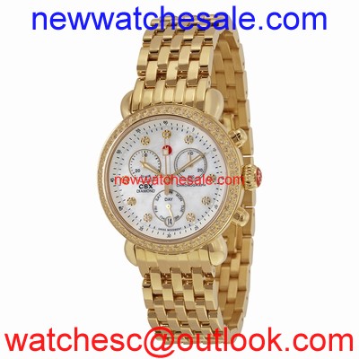 Michele CSX MWW03M000141 Gold-plated Stainless Steel