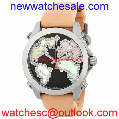 Jacob & Co. Five Time Zone JCM122 Stainless Steel