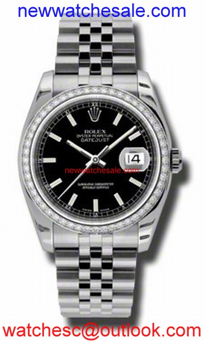 Rolex Datejust 116244BKSJ Mens