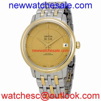 Omega DeVille 424.20.33.20.08.001 Champagne