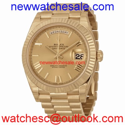 Rolex Day-Date 40 228238CRSP Champagne