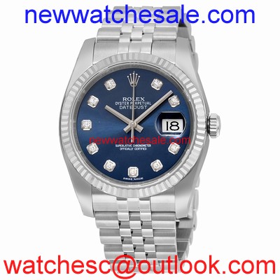 Rolex Datejust 116234BLDJ Stainless Steel