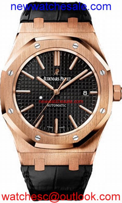 Audemars Piguet Royal Oak 15400OR.OO.D002CR.01 Black Grande Tapisserie