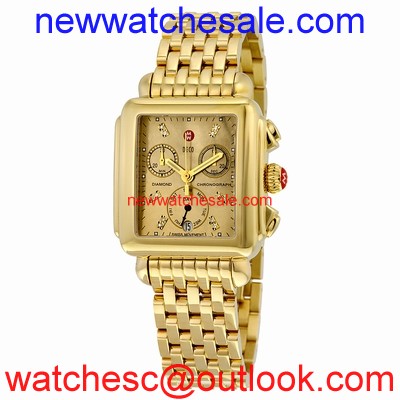 Michele MWW06P000244 Gold-plated Stainless Steel