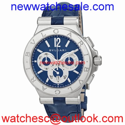 Bvlgari Diagono DG42C3SLDCH Blue