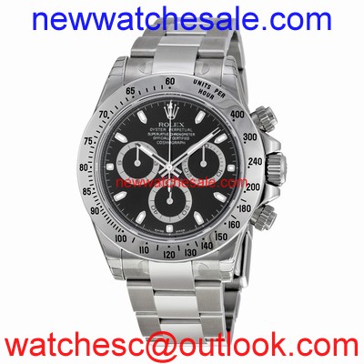 Rolex Daytona 116520BKSO Stainless Steel