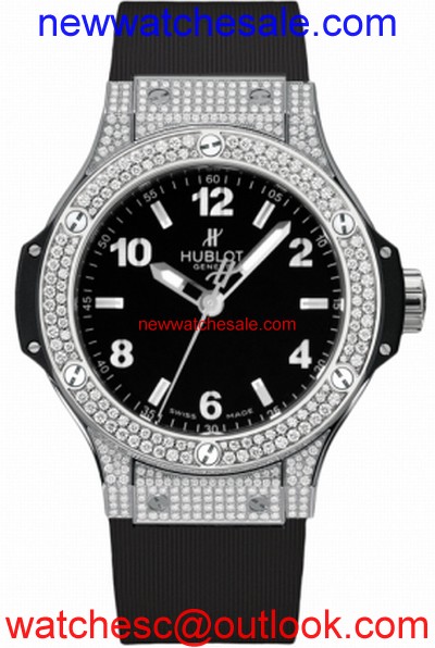 Hublot Big Bang 361.SX.1270.RX.1704 Stainless Steel Case Set with Diamonds