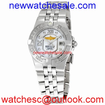Breitling Galactic A71340L2-A679SS Mother of Pearl