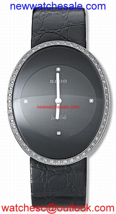 Rado Esenza R53541716 Black With 4 Diamonds