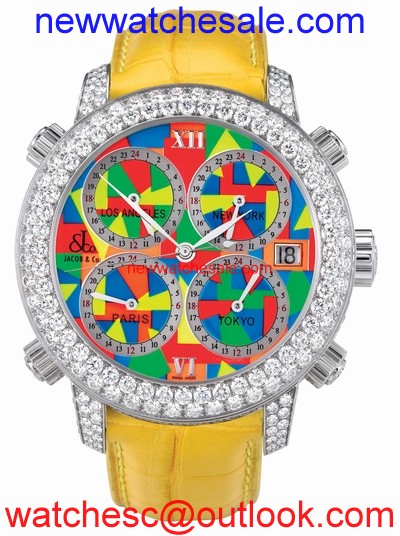 Jacob & Co. Five Time Zone h24T1SSDC Automatic