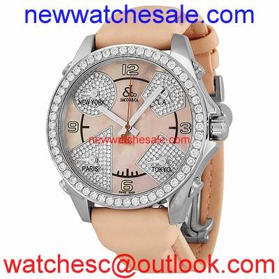 Jacob & Co. Five Time Zone JCM79P Swiss Made