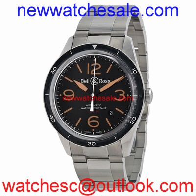 Bell and Ross Vintage BRV123-ST-HER/SST Stainless Steel