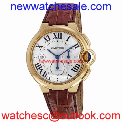 Cartier Ballon Bleu de Cartier W6920007 Silver Guilloche