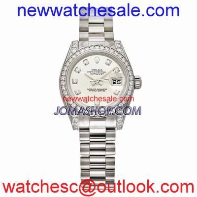 Rolex Lady Datejust 179159WDP 18 Carat White Gold