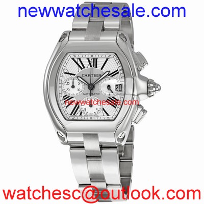 Cartier Roadster W62019X6 Silver