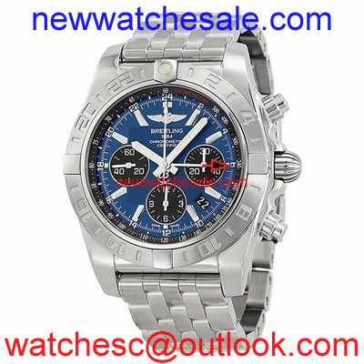 Breitling Chronomat AB042011-C852SS Black and Blue