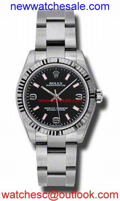 Rolex Oyster Perpetual No Date 177234BKAPSO Black