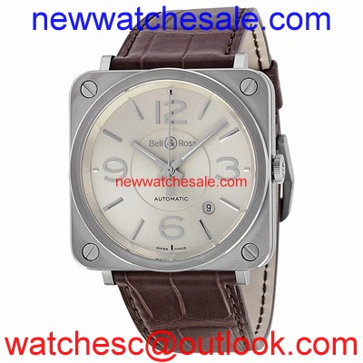Bell and Ross Vintage BRS92-SI-ST/SCR Hand Wind