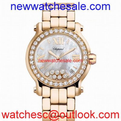 Chopard Happy Sport 277481-5002 18 kt Rose Gold