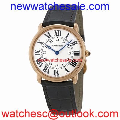 Cartier Ronde Louis Cartier W6800251 18kt Rose Gold