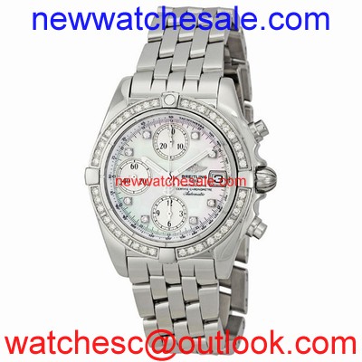 Breitling Galactic A13358LA/A578 Mother of Pearl