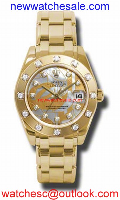 Rolex Datejust 81318GDDMDPM Ladies