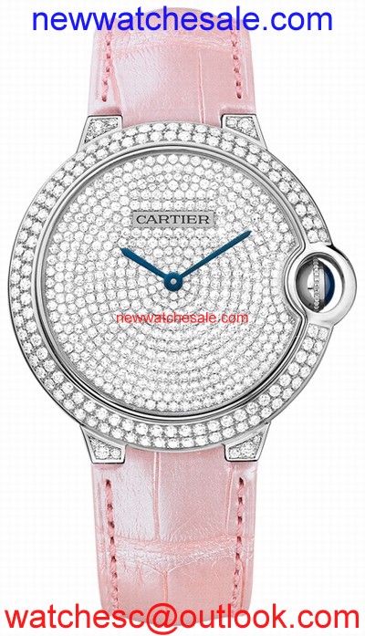 Cartier Ballon Bleu de Cartier WE902042 Diamond Pave