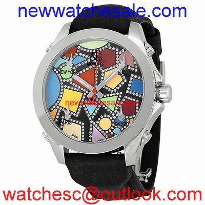 Jacob & Co. Five Time Zone JC113DA Stainless Steel