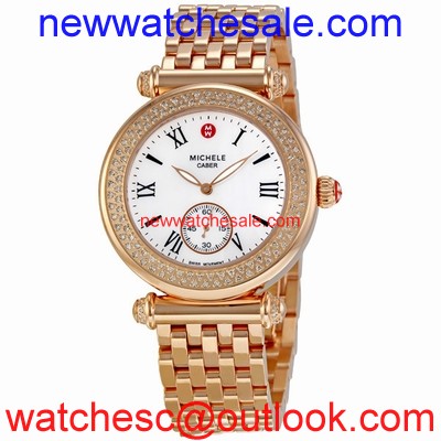 Michele MWW16A000044 White Mother of Pearl