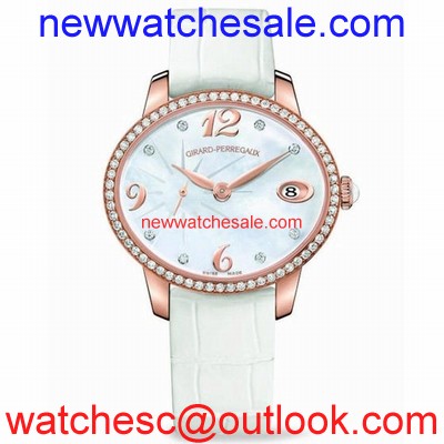 Girard Perregaux Cats Eye 80484-D52-A761-BK7A White Mother of Pearl