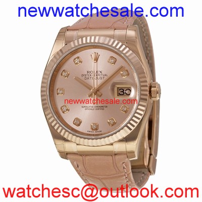 Rolex Datejust 116135PKDL Pink