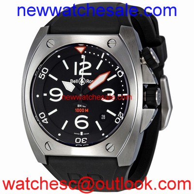 Bell and Ross Marine BR02-92-STEEL Swiss Made