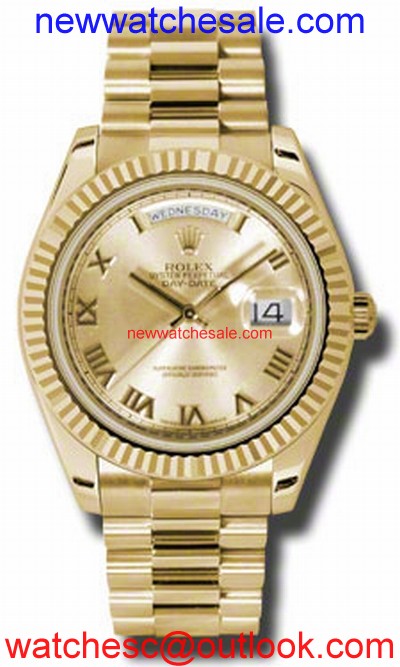 Rolex Day-Date II 218238CRP 18kt Yellow Gold