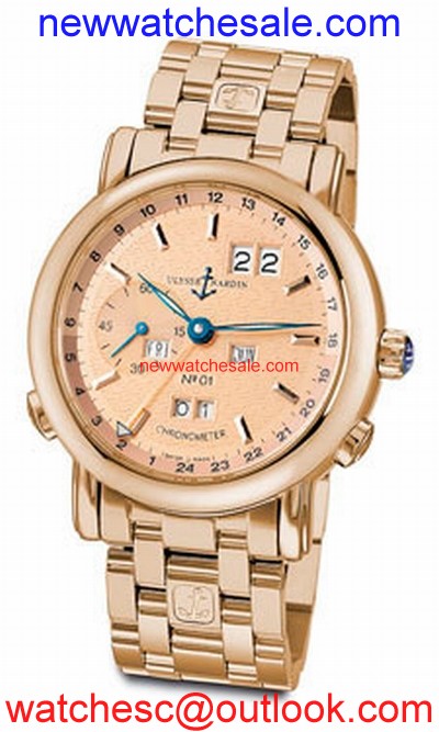 Ulysse Nardin GMT Perpetual 322-88-8 Copper Guilloche