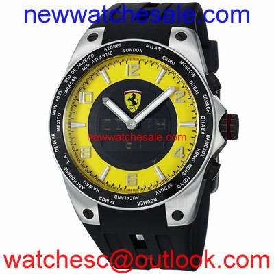 Ferrari World Time FE-05-ACC-YW Quartz