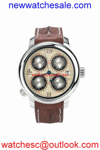 Jacob & Co. GMT World Time Automatic gMT2SS Swiss Made