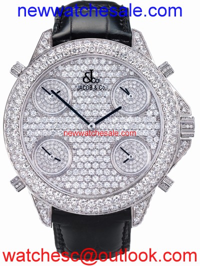 Jacob & Co. The Royal Collection royalP 18k White Gold Pave Diamond