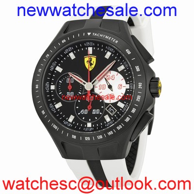 Ferrari 830026 Black Ion-plated Stainless Steel